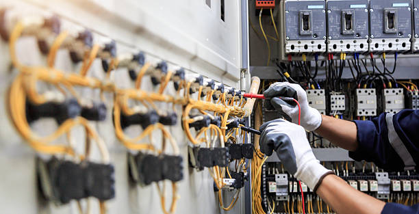 Professional Electrician technician working in Connelly Springs, NC